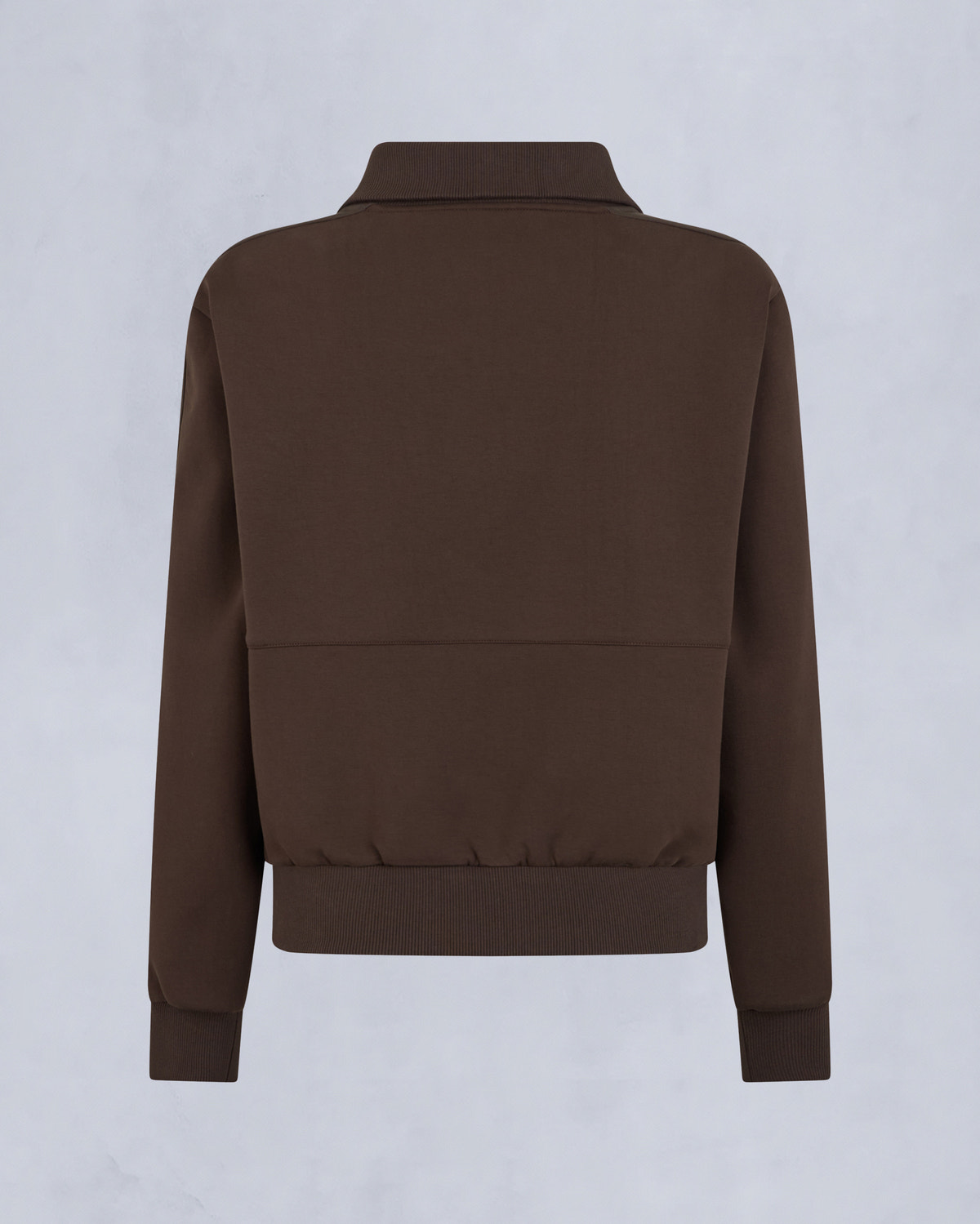 Moose Knuckles - M35LS632 - Mix Media Quarter Zip Sweater - WOMENS - - Detail2