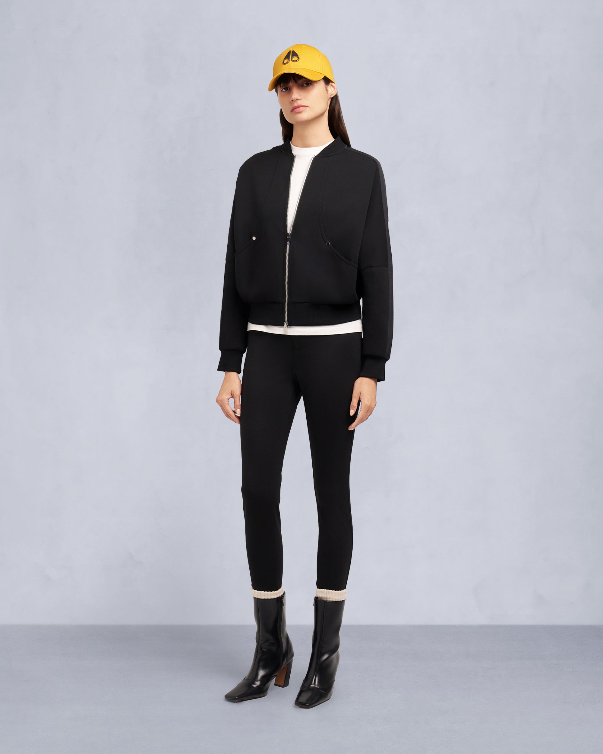 Mix Media Bomber Jacket | Women | Moose Knuckles
