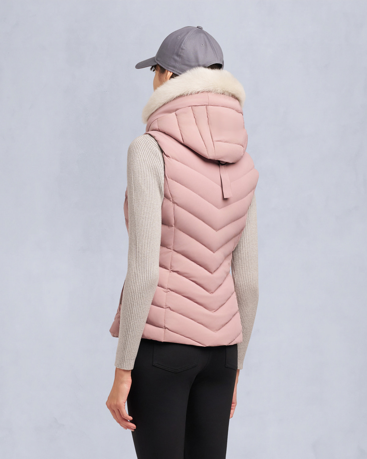 Moose Knuckles - M35LV468S - Elora Vest - WOMENS - - Back