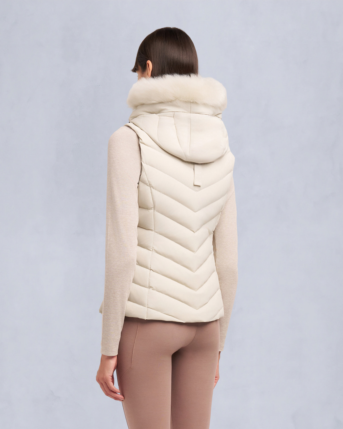 Moose Knuckles - M35LV468S - Elora Vest - WOMENS - - Back