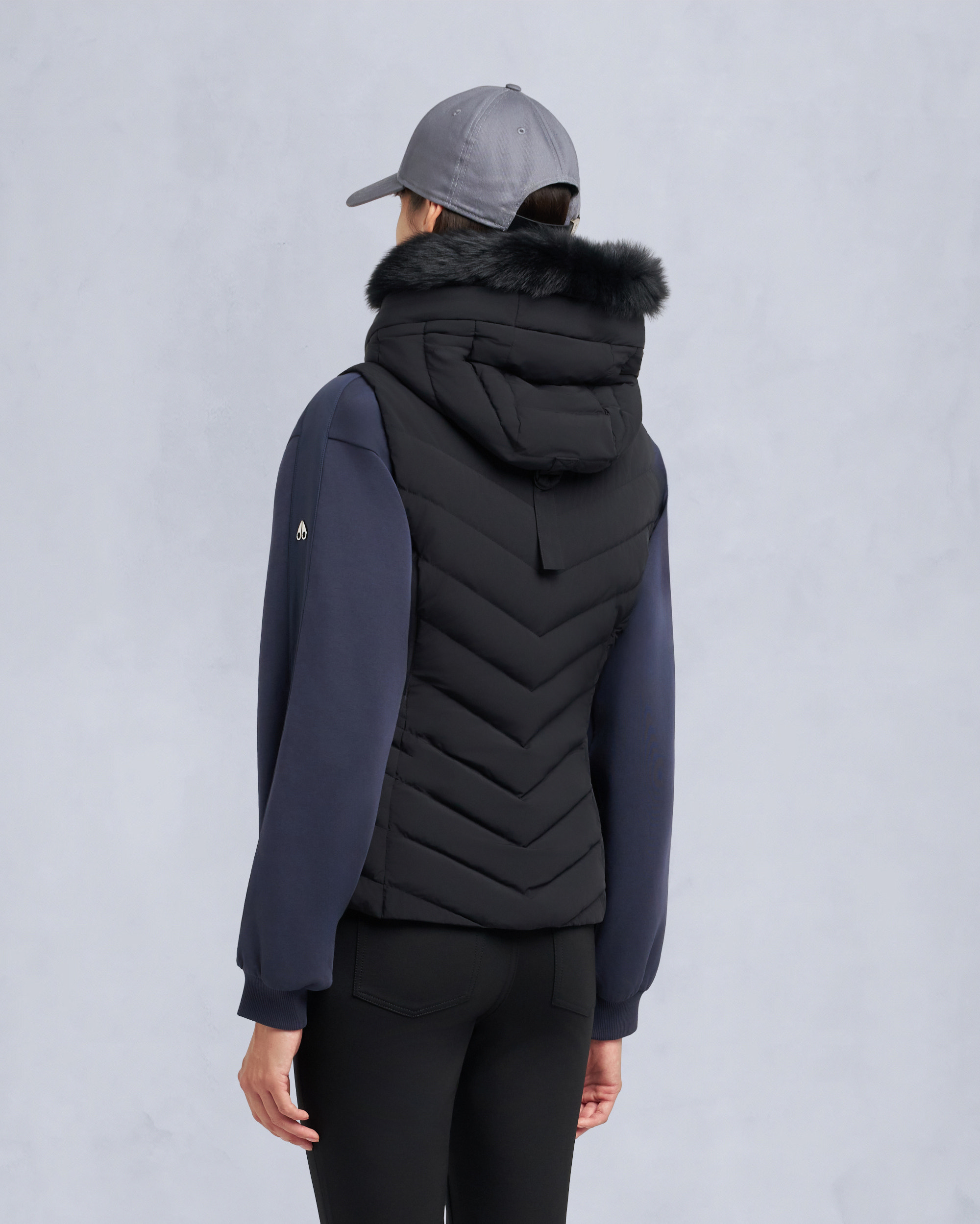 Moose Knuckles - M35LV468S - Elora Vest - WOMENS - - Back