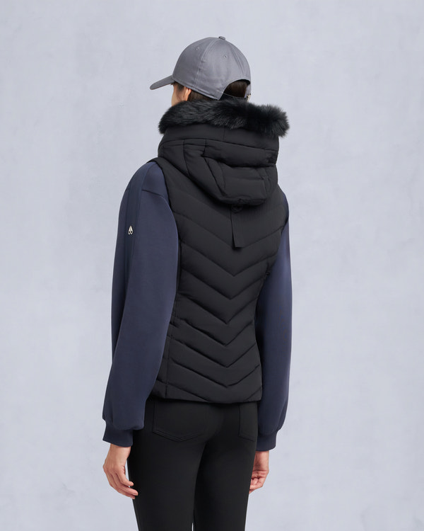 Moose Knuckles - M35LV468S - Elora Vest - WOMENS - - Back