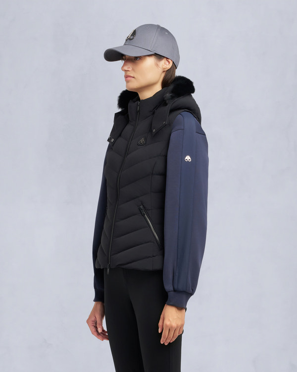 Moose Knuckles - M35LV468S - Elora Vest - WOMENS - - Front
