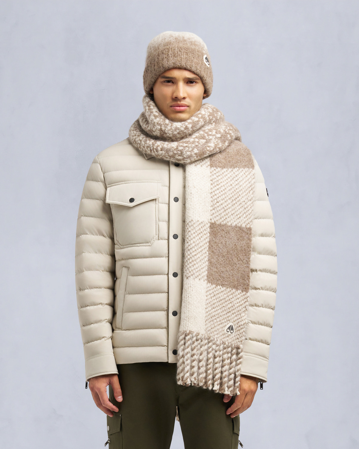 Moose Knuckles - M35MA506 - Corina Knit Scarf - ACCESSORIES - - Front Category