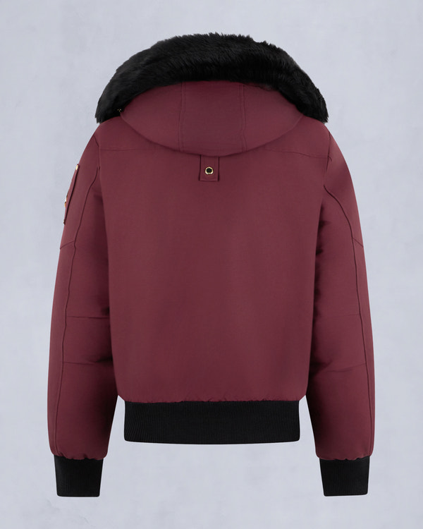 Moose Knuckles - M35MB000GS - GOLD SERIES ORIGINAL SHEARLING TRIM BALLISTIC BOMBER - MENS - - Detail2