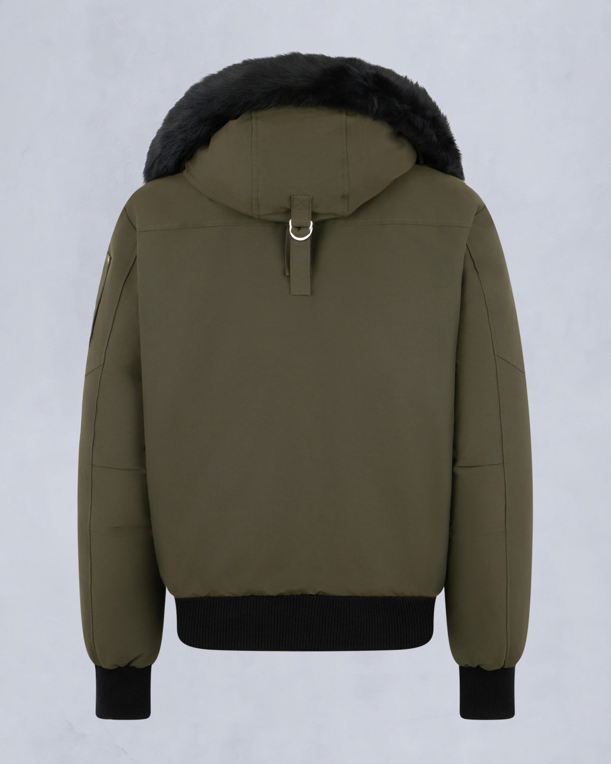 Moose Knuckles - M35MB000GS - Gold Series Original Shearling Trim Ballistic Bomber - MENS - - Detail2
