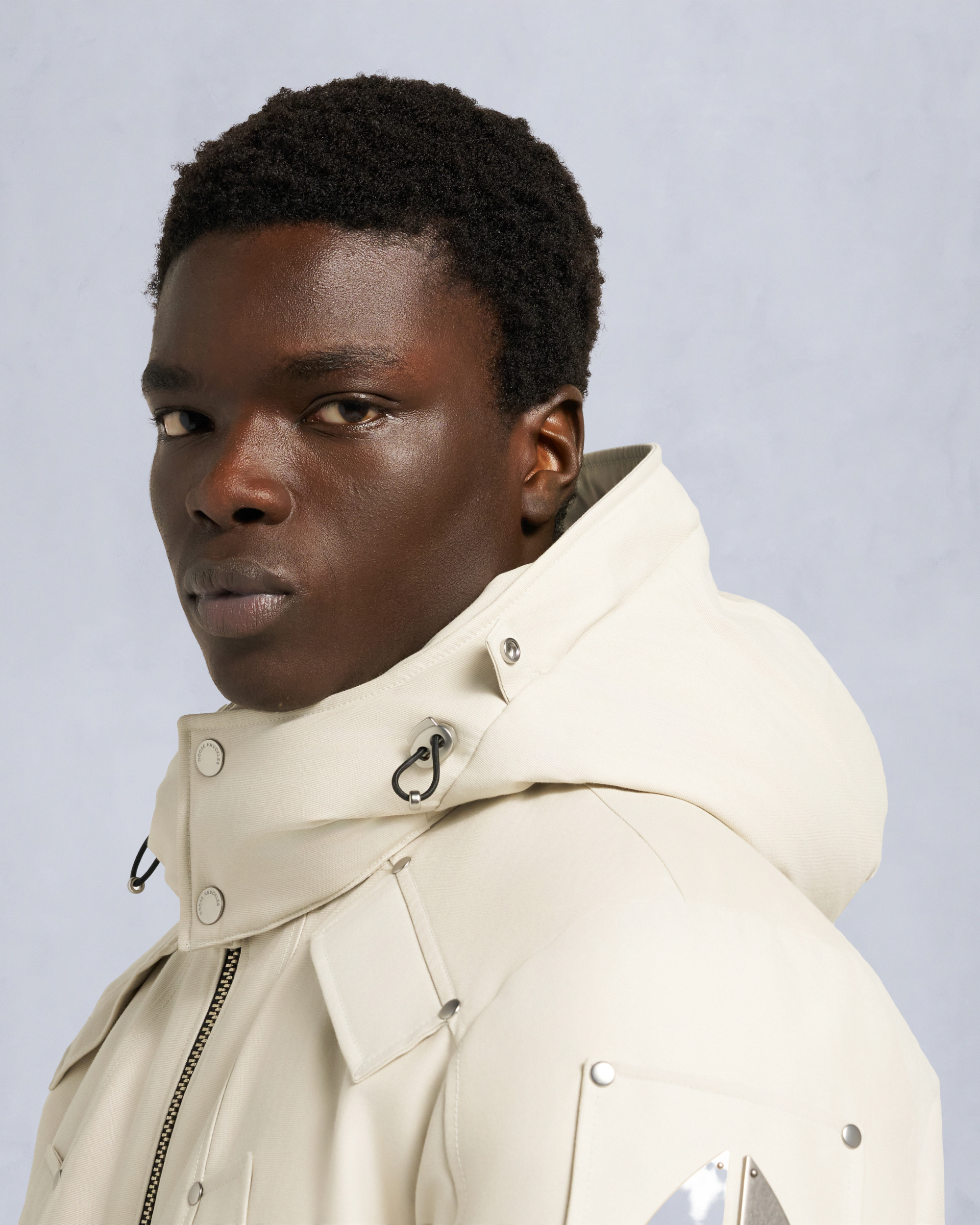 Moose Knuckles - M35MB000S - ORIGINAL BALLISTIC SHEARLING TRIM BOMBER JACKET - MENS - - Detail3