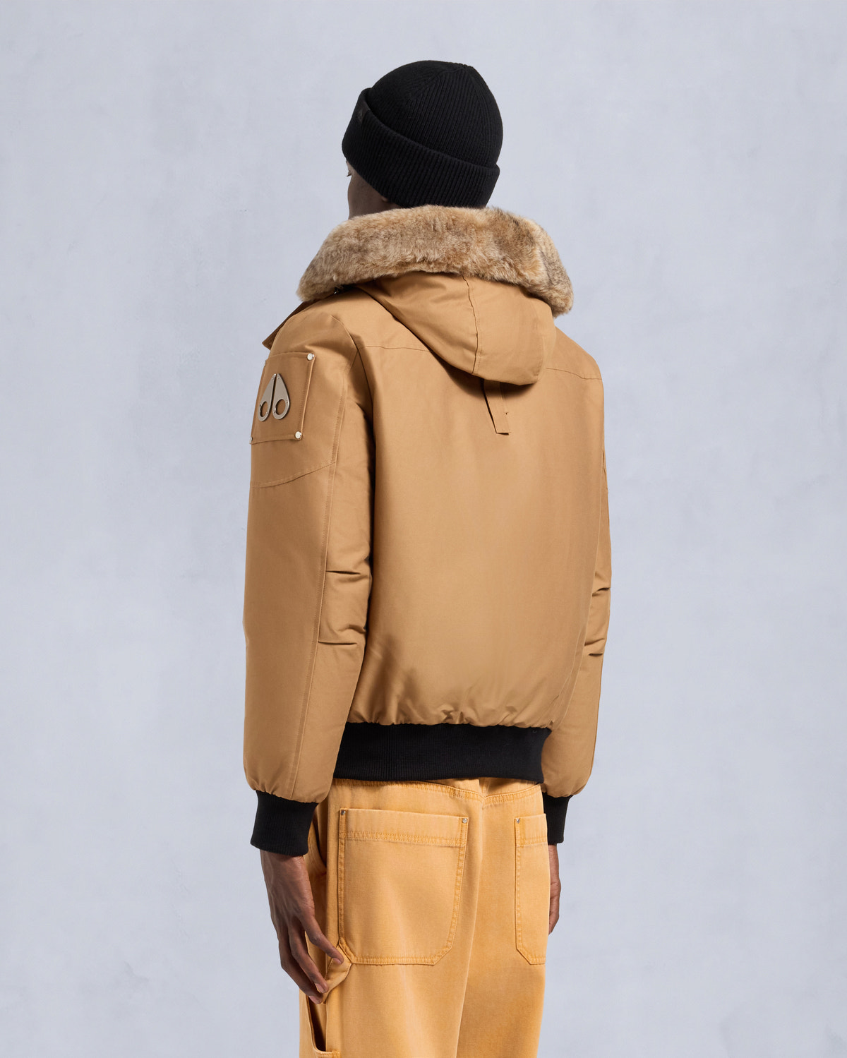 Moose Knuckles - M35MB000S - Original Ballistic Neoshear Bomber Jacket - MENS - - Back