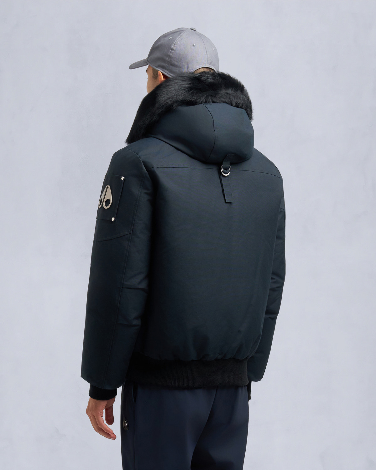 Moose Knuckles - M35MB000S - Original Ballistic Neoshear Bomber Jacket - MENS - - Back