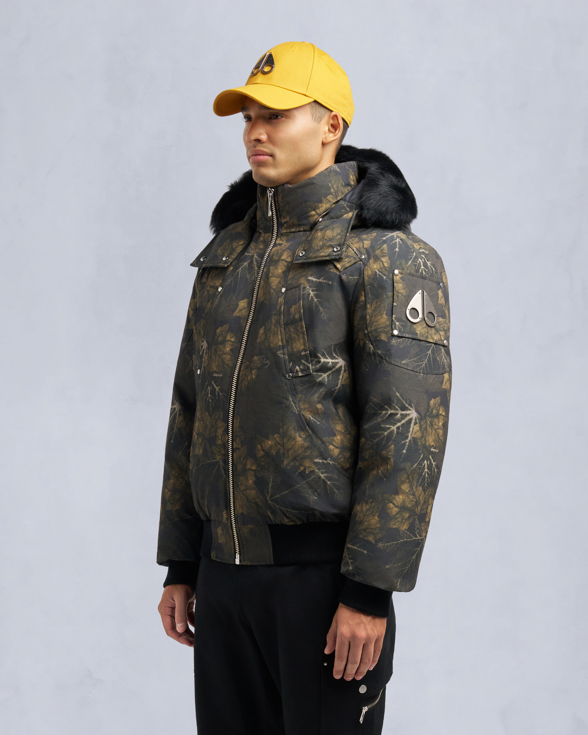 Moose Knuckles - M35MB000SH - Original Ballistic Neoshear Bomber Jacket - MENS - - Front