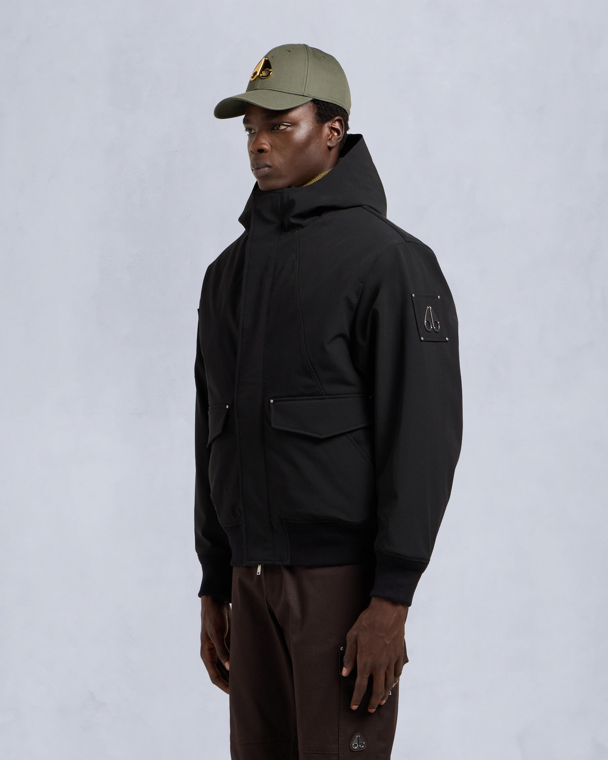 Moose Knuckles - M35MB003 - Mason 3-in-1 Bomber Jacket - MENS - - Front