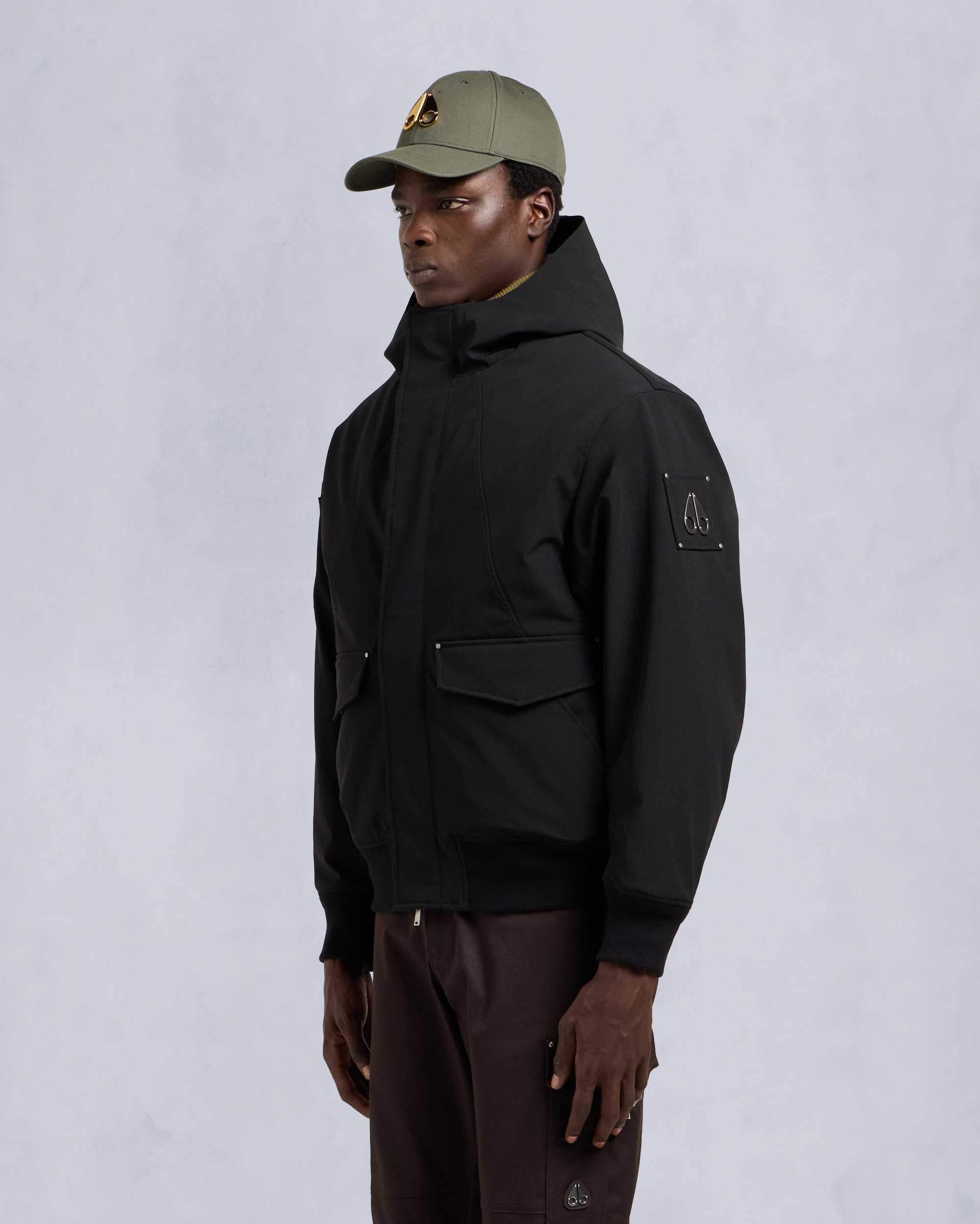 Moose Knuckles - M35MB003 - Mason 3-in-1 Bomber Jacket - MENS - - Front