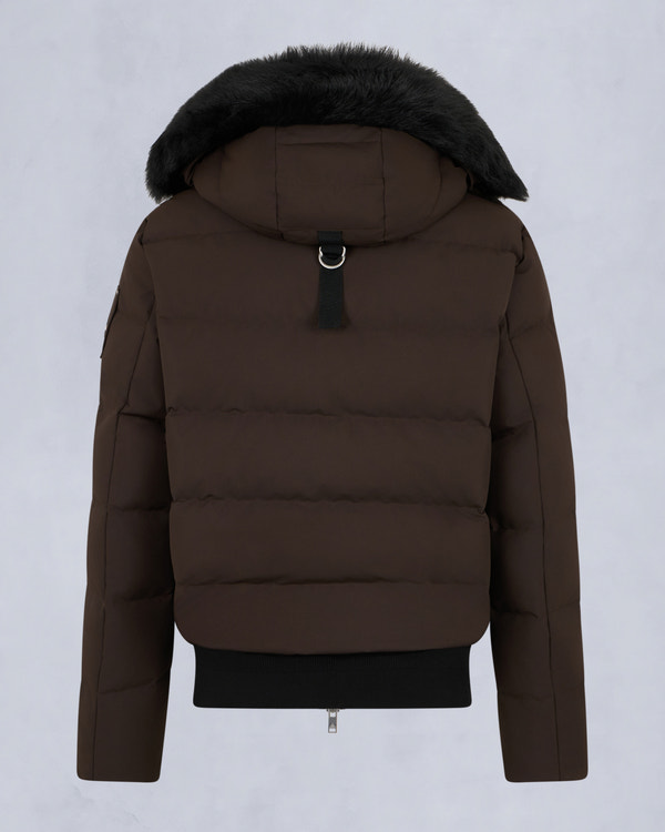 Moose Knuckles - M35MB005S - CLOUD SHEARLING TRIM BOMBER JACKET - MENS - - Detail2