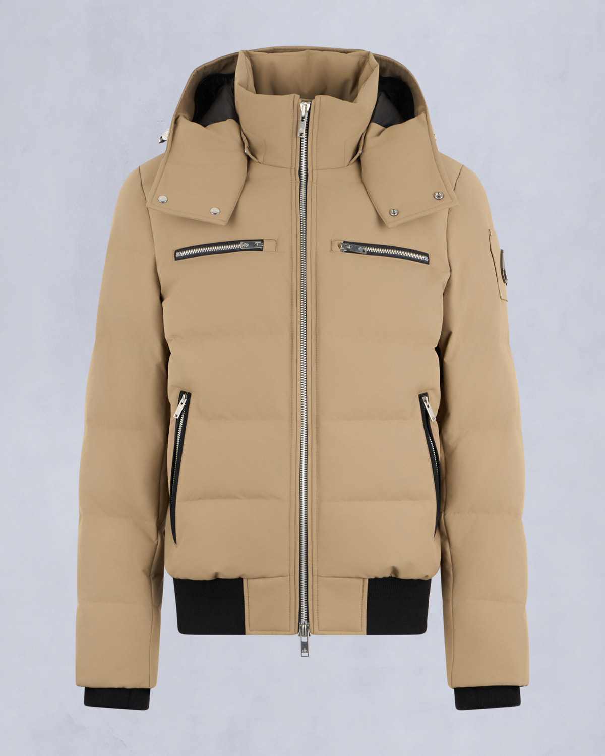 Moose Knuckles - M35MB005S - Cloud Shearling Trim Bomber Jacket - MENS - - Detail7