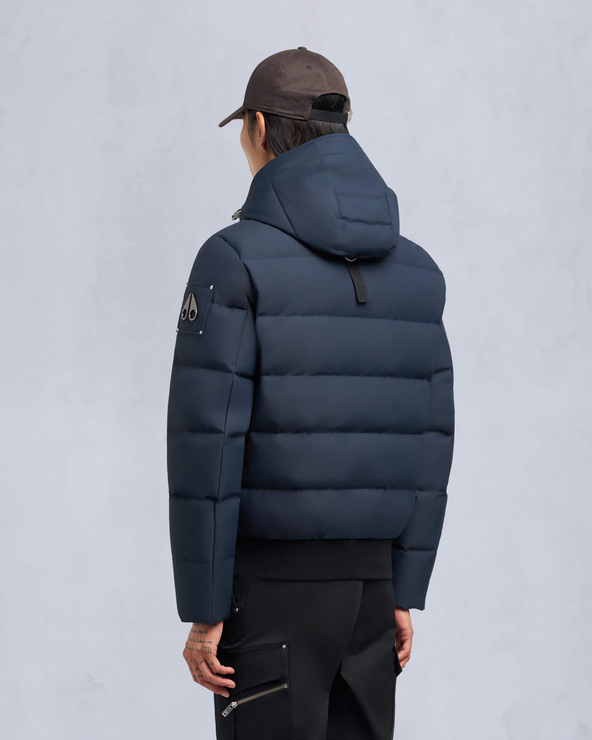 Moose Knuckles - M35MB005S - CLOUD SHEARLING TRIM BOMBER JACKET - MENS - - Detail5