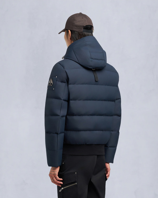 Moose Knuckles - M35MB005S - CLOUD SHEARLING TRIM BOMBER JACKET - MENS - - Detail5