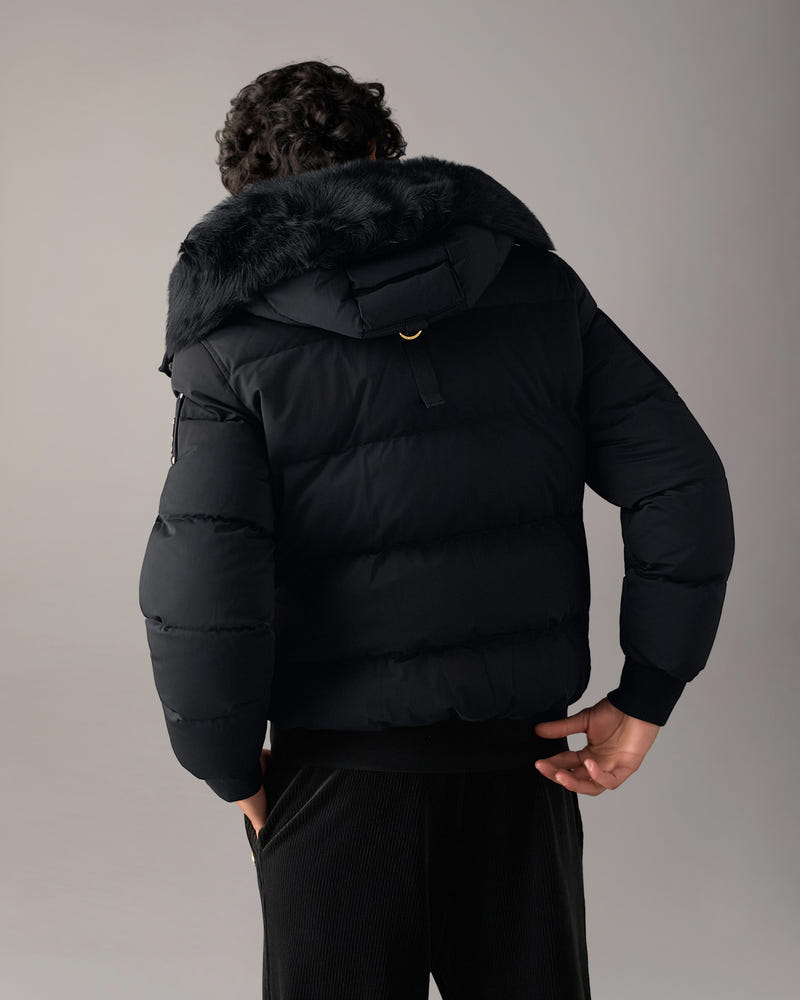 Moose Knuckles - M35MB021GS - Gold Series Stagg Down Bomber - MENS - - Back