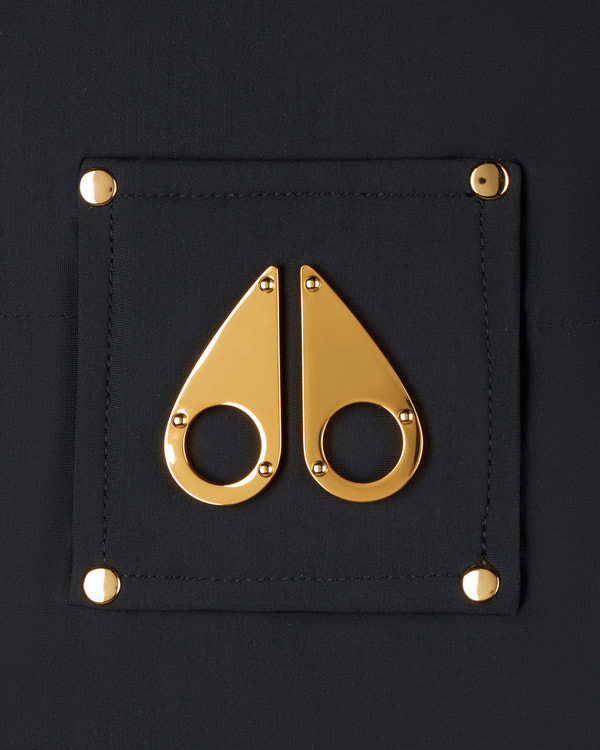 Moose Knuckles - M35MB021GS - GOLD SERIES NYLUXE STAGG SHEARLING TRIM BOMBER - MENS - - Detail1