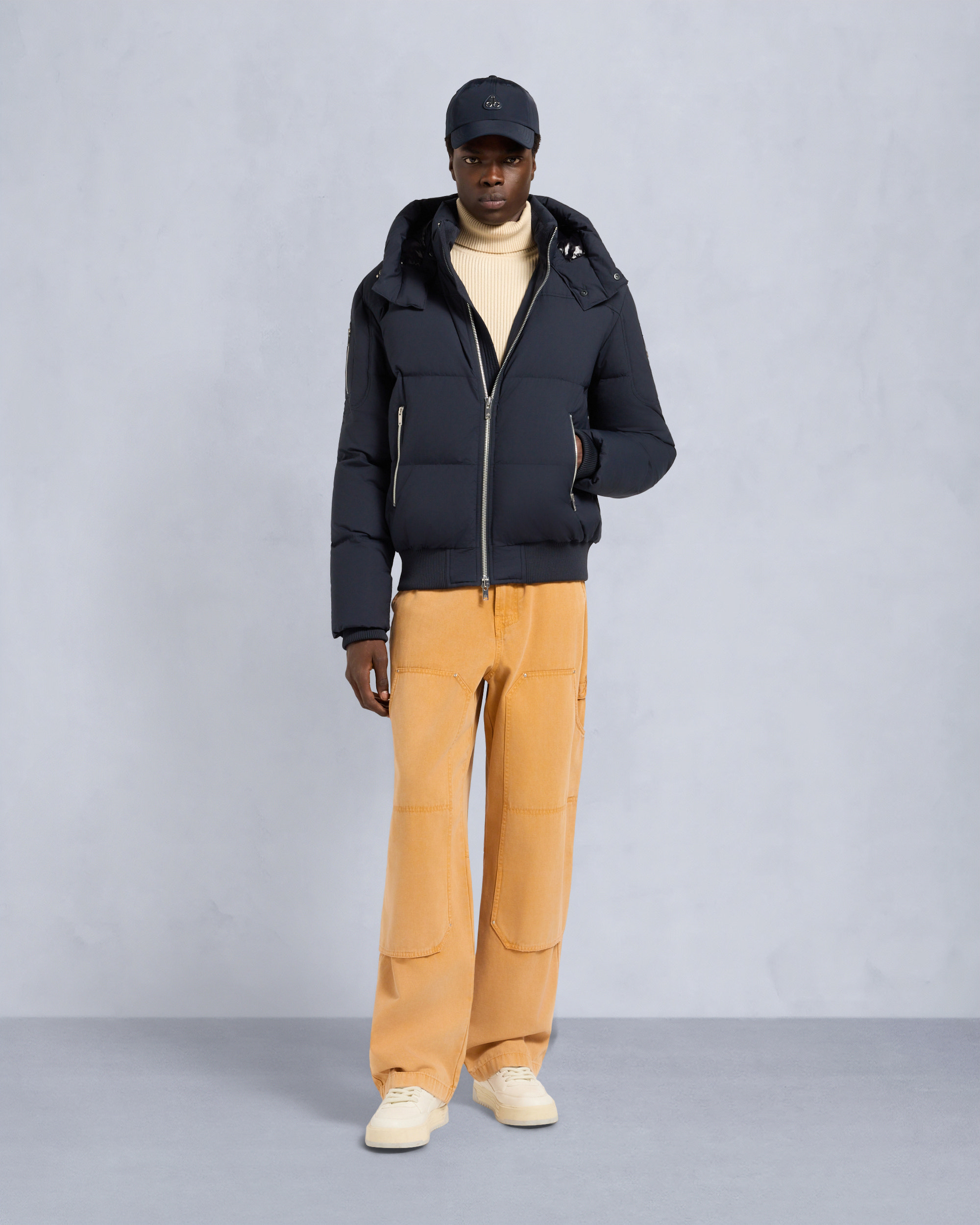 Moose Knuckles - M35MB049 - Everest Bomber Jacket - MENS - - Front Category