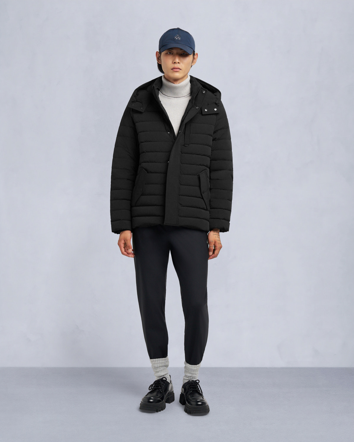 Moose Knuckles - M35MJ111 - Greystone 3Q Jacket - MENS - - Front Category