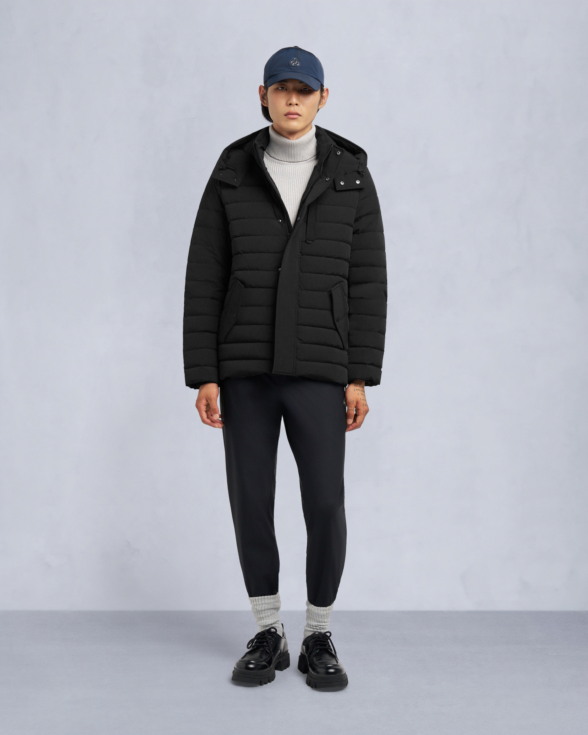 Moose Knuckles - M35MJ111 - Greystone 3Q Jacket - MENS - - Front Category
