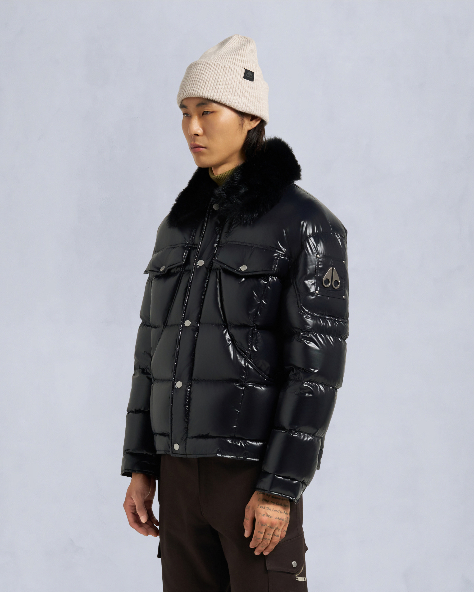 Moose Knuckles - M35MJ118S - Briar Shirt Jacket - MENS - - Front