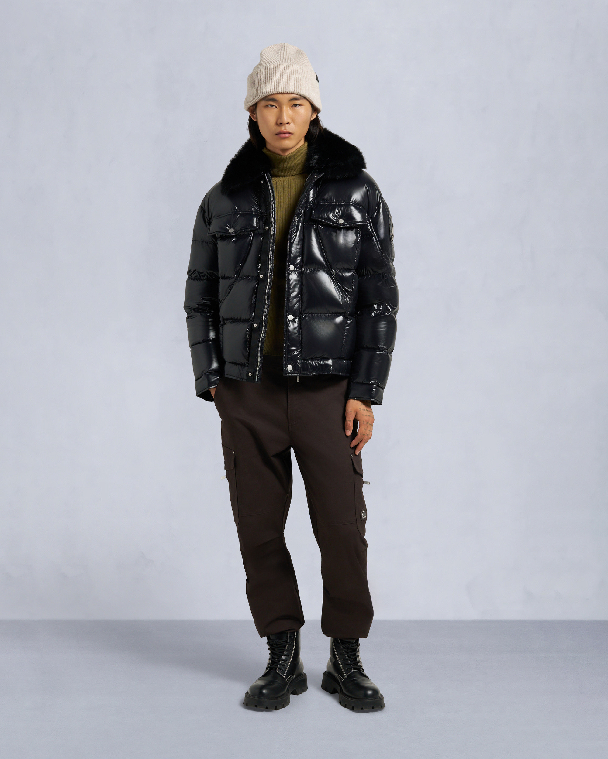 Moose Knuckles - M35MJ118S - Briar Shirt Jacket - MENS - - Front Category