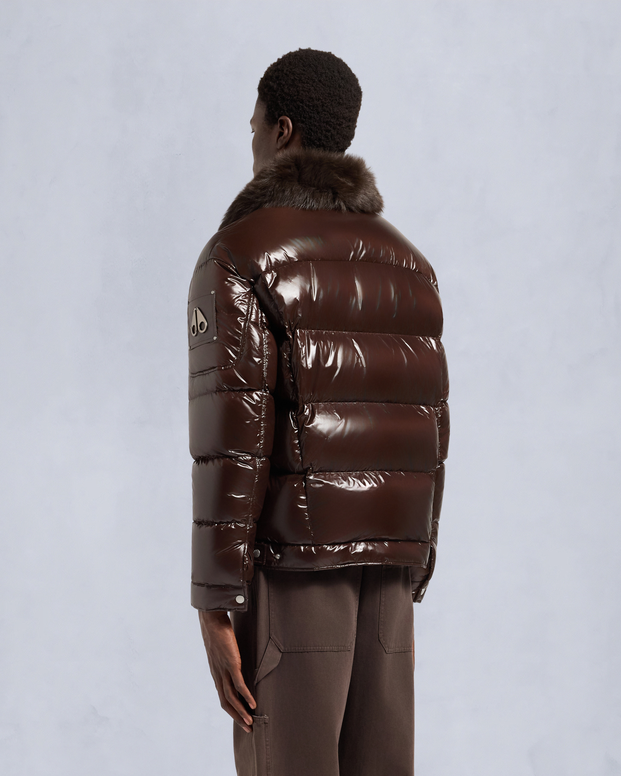 Moose Knuckles - M35MJ118SH - Briar Shirt Jacket - MENS - - Back