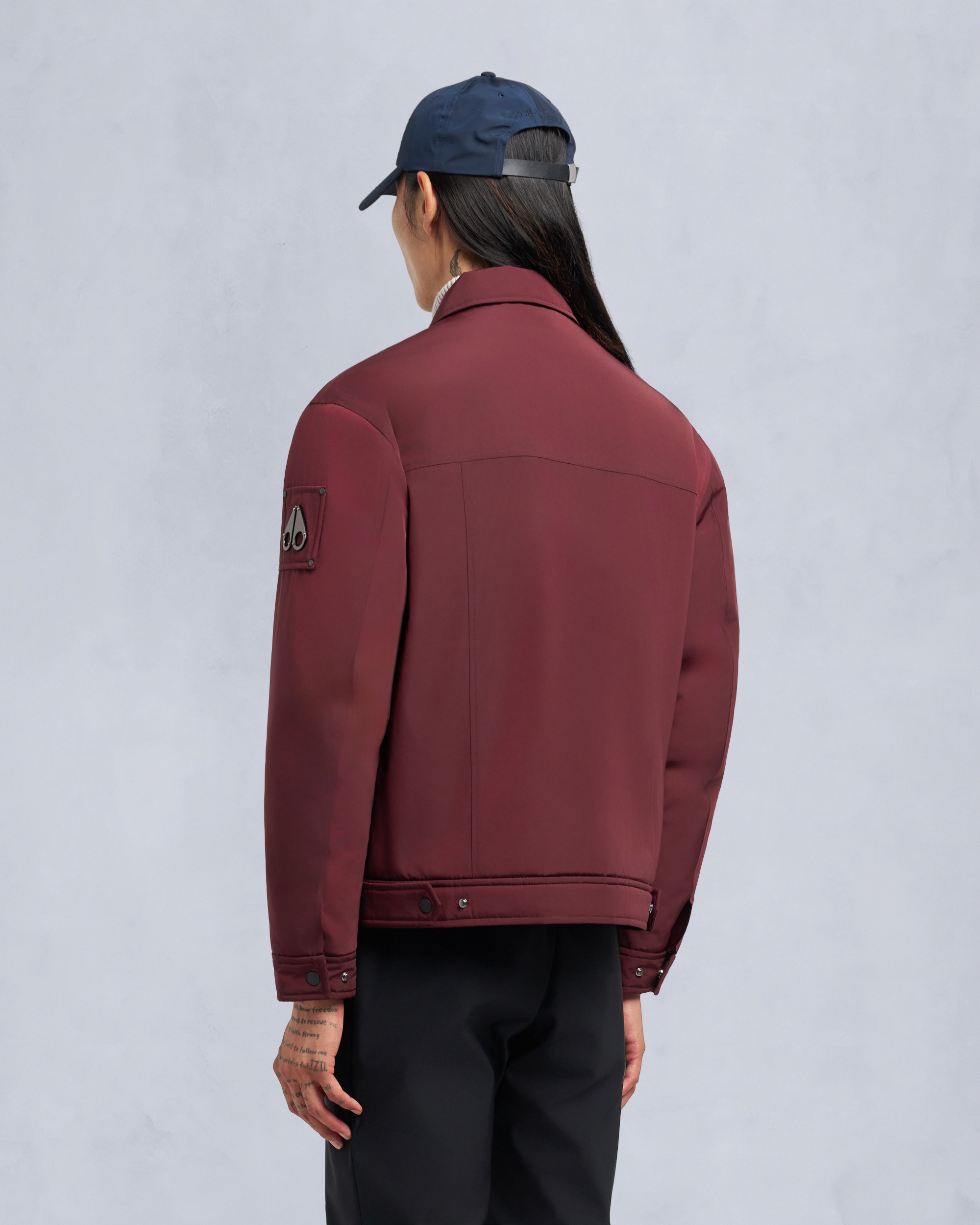 Moose Knuckles - M35MJ167 - Jacques Bunny Shirt Jacket - MENS - - Back