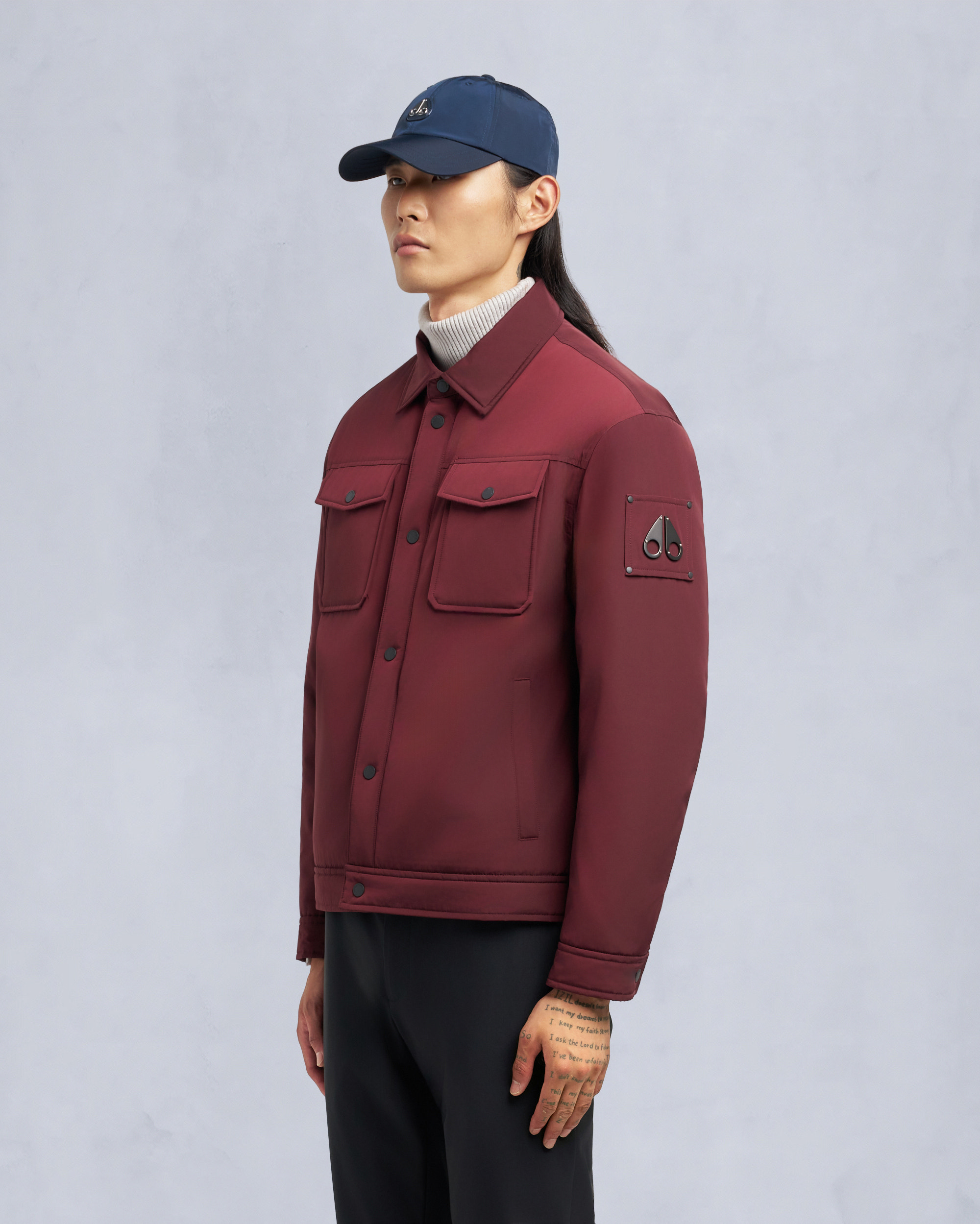 Moose Knuckles - M35MJ167 - Jacques Bunny Shirt Jacket - MENS - - Front