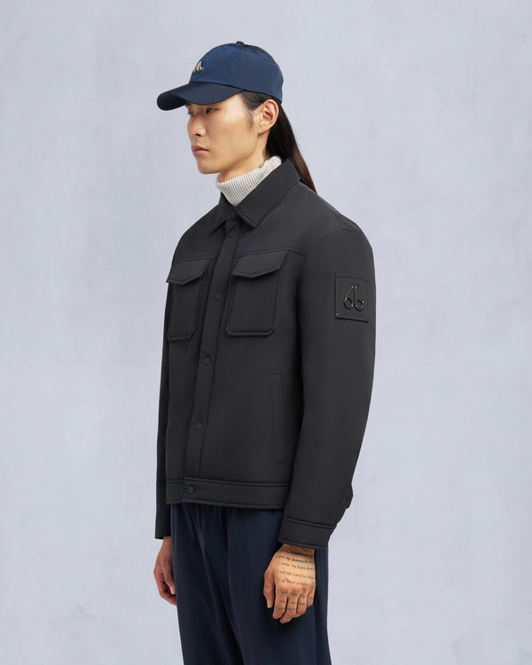 Moose Knuckles - M35MJ167 - Jacques Bunny Shirt Jacket - MENS - - Front