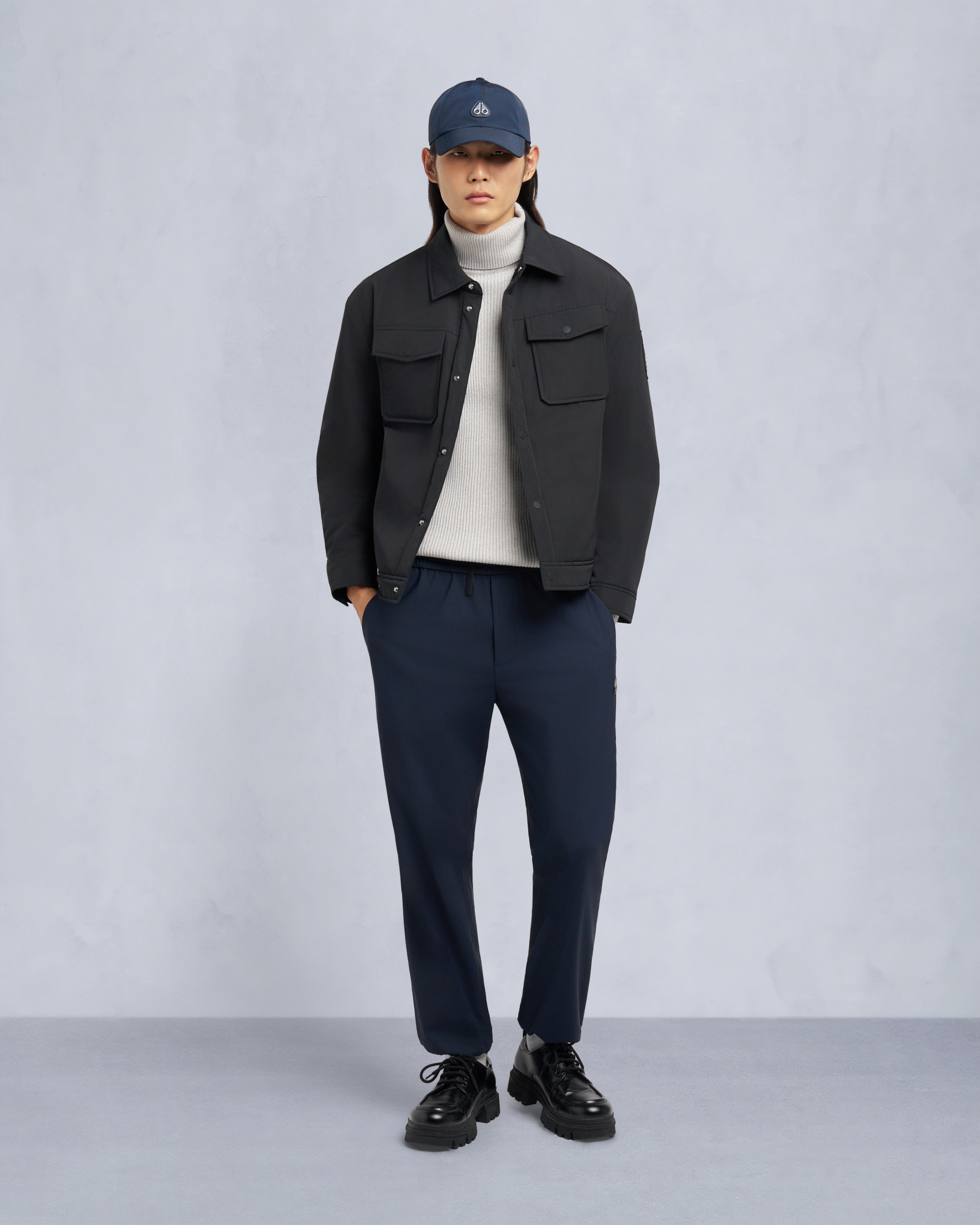 Moose Knuckles - M35MJ167 - Jacques Bunny Shirt Jacket - MENS - - Front Category