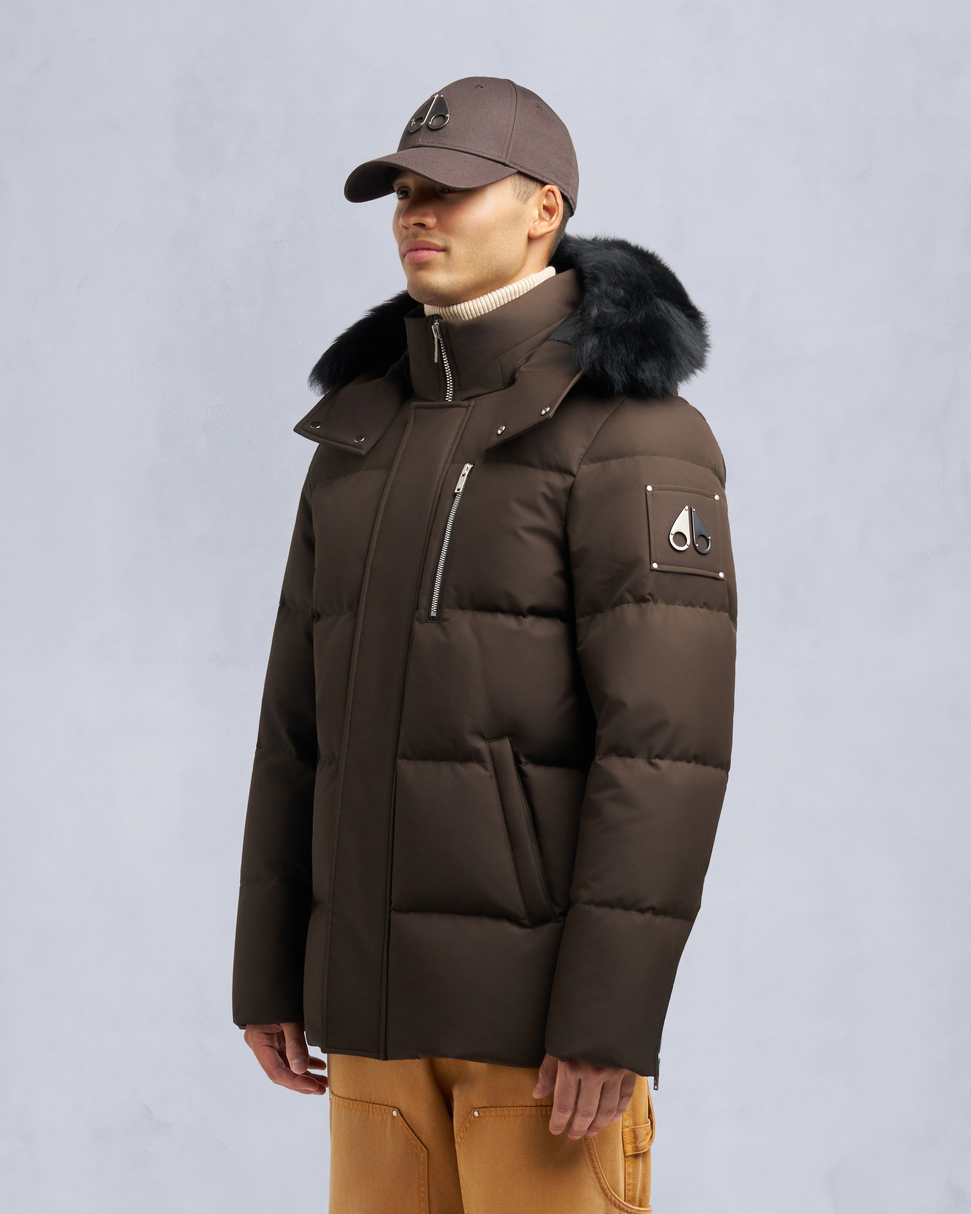 Moose Knuckles - M35MJ178S - CLOUD SHEARLING TRIM 3Q JACKET - MENS - - Front