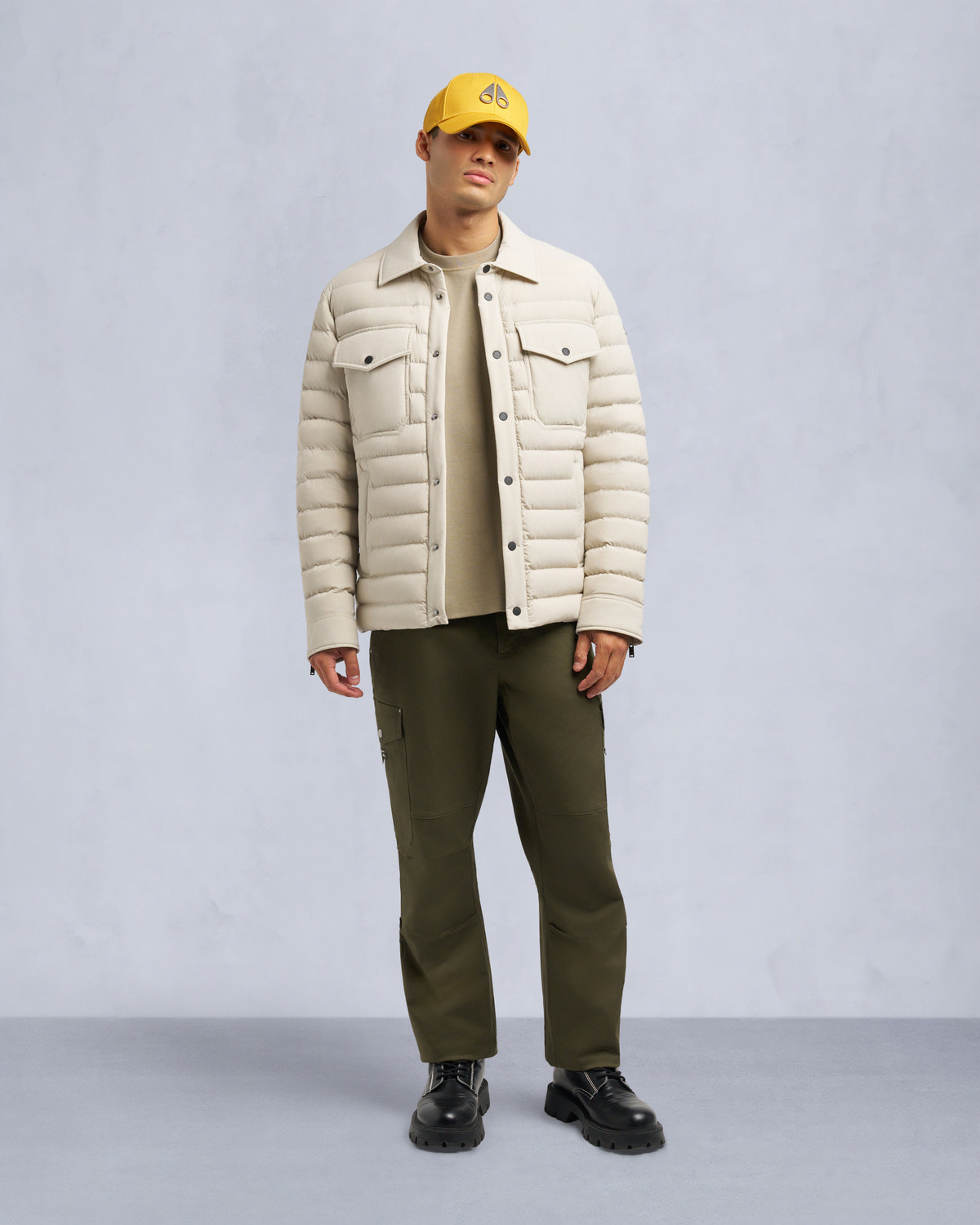 Moose Knuckles - M35MJ183 - Lennox Shirt Jacket - MENS - - Front Category
