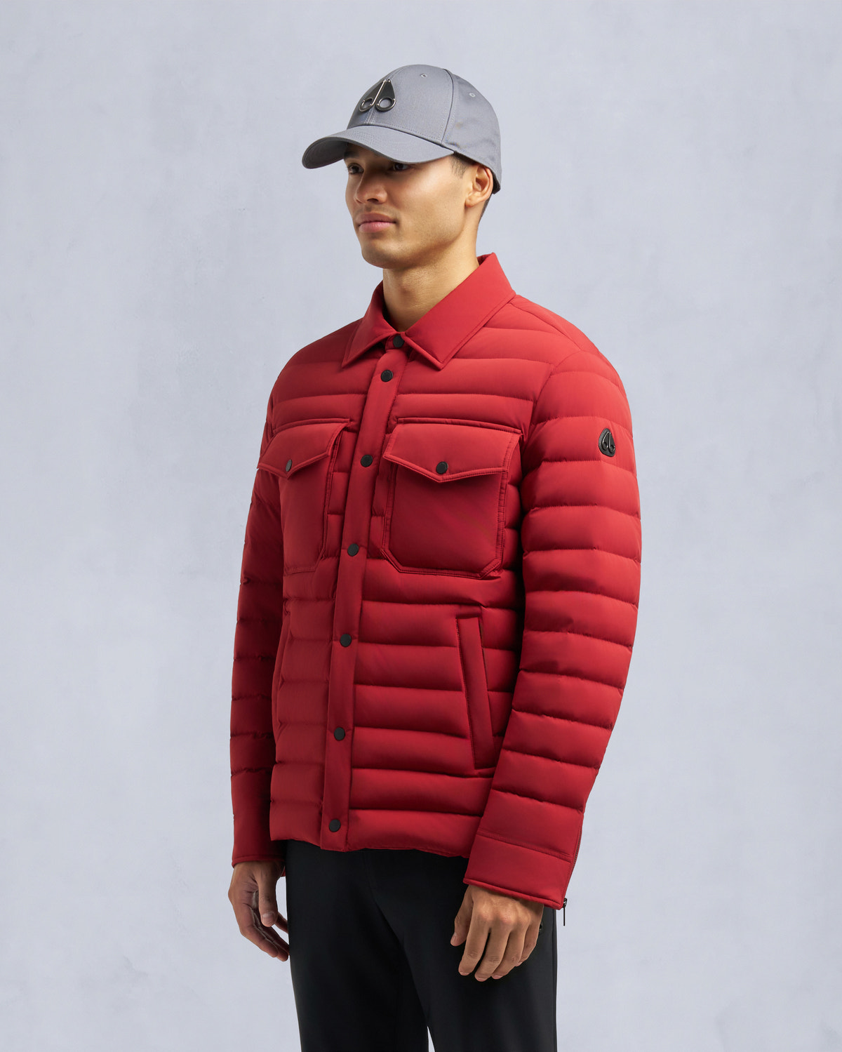 Moose Knuckles - M35MJ183 - Lennox Shirt Jacket - MENS - - Front