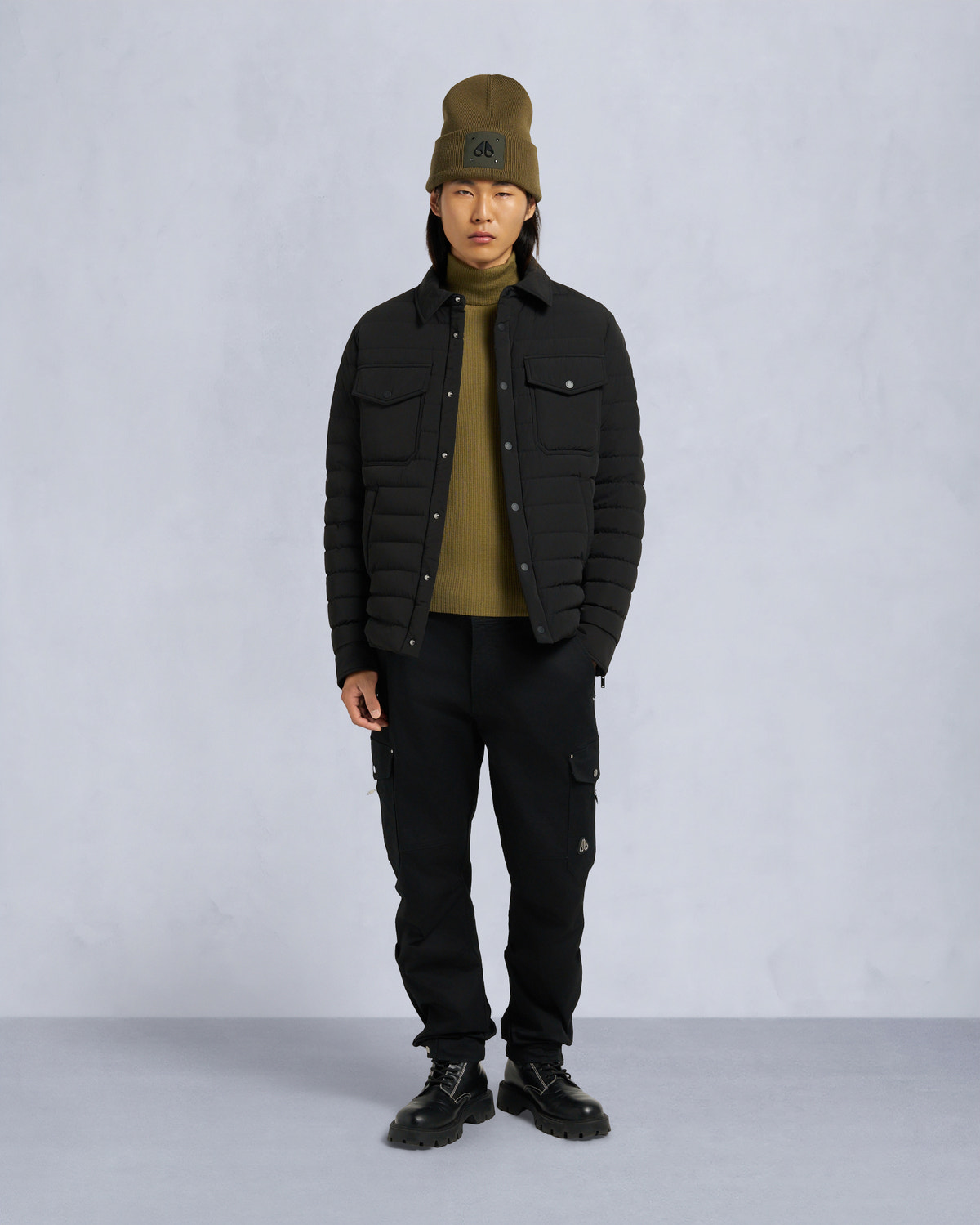 Moose Knuckles - M35MJ183 - Lennox Shirt Jacket - MENS - - Front Category