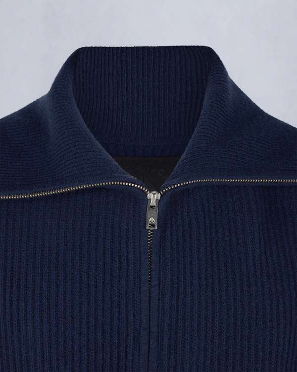 Moose Knuckles - M35MK665 - Colson Full-Zip Sweater - MENS - - Detail9
