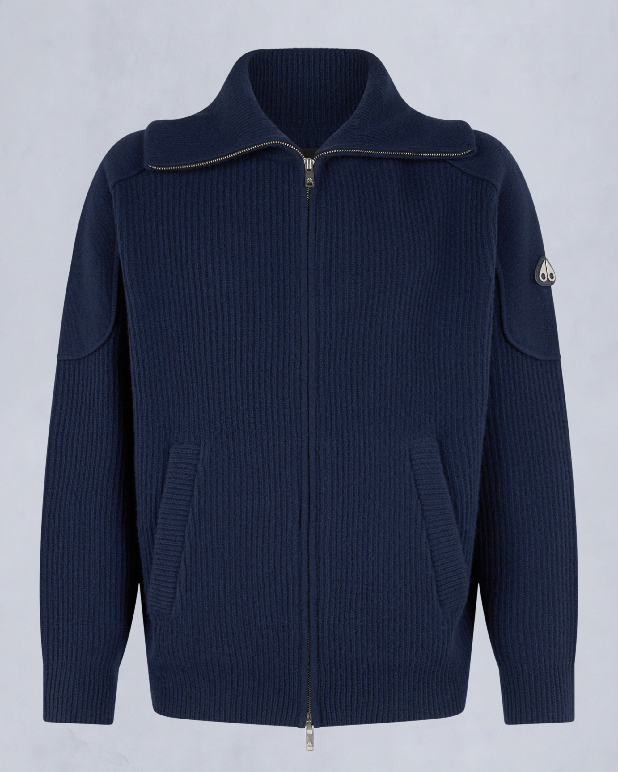 Moose Knuckles - M35MK665 - Colson Full-Zip Sweater - MENS - - GM