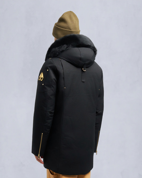 Moose Knuckles - M35MP261GS - Gold Series Original Shearling Trim Stirling Parka - MENS - - Back