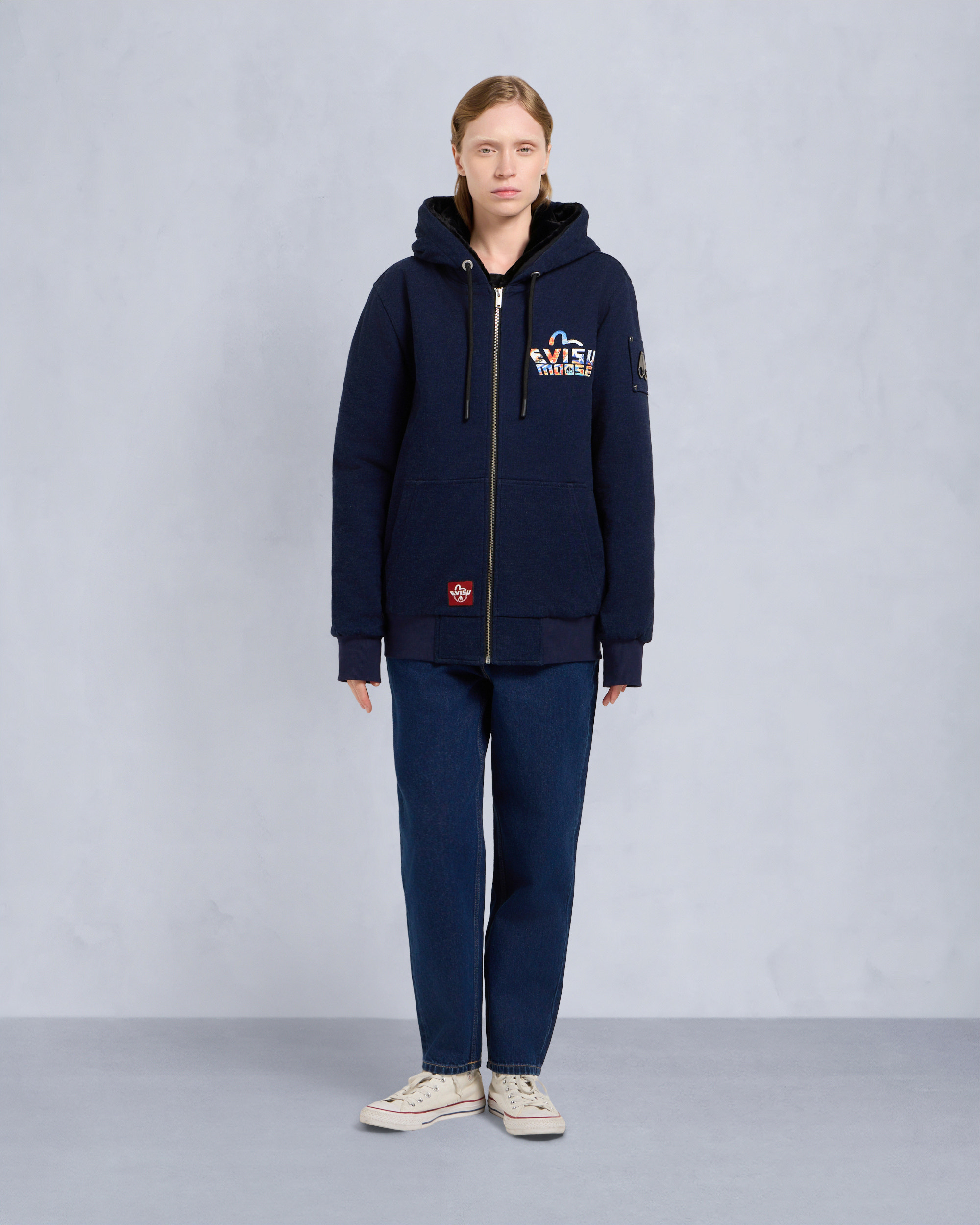 Moose Knuckles - M35MS600EV - Evisu x Moose Classic Bunny - MENS - - Front Category