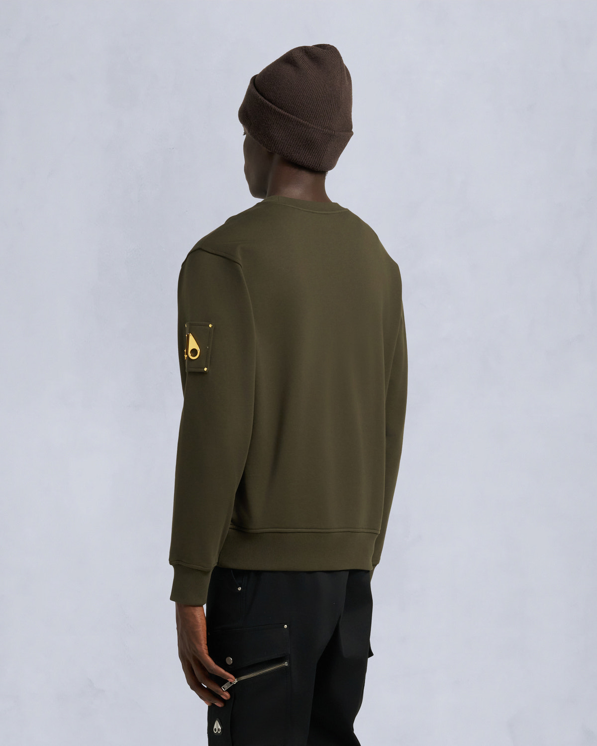Moose Knuckles - M35MS673G - Gold Series Snyder Crew - MENS - - Back