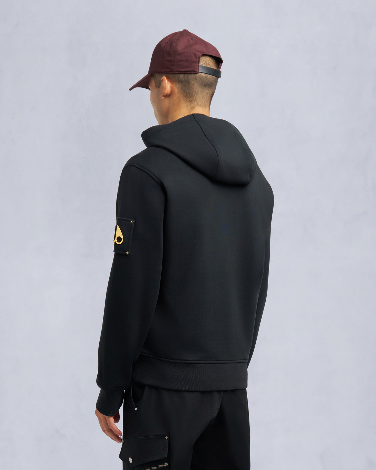 Moose Knuckles - M35MS674G - Gold Series Martense Hoodie - MENS - - Back