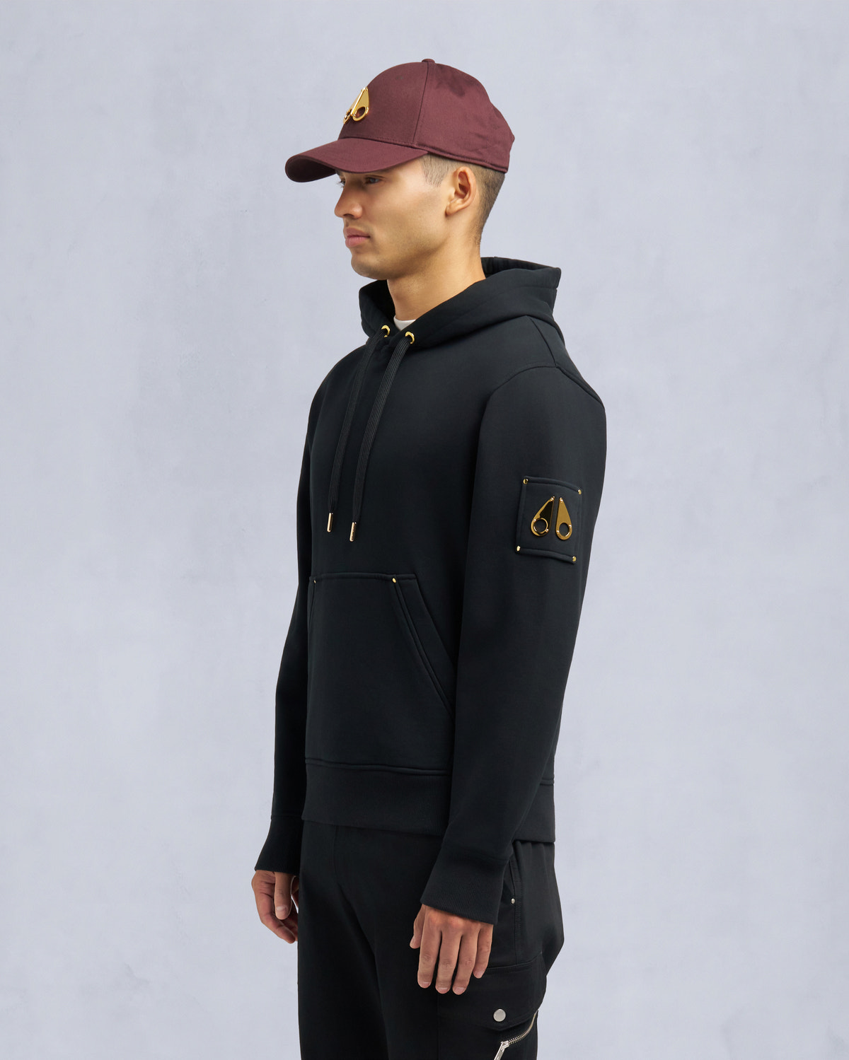 Moose Knuckles - M35MS674G - Gold Series Martense Hoodie - MENS - - Front