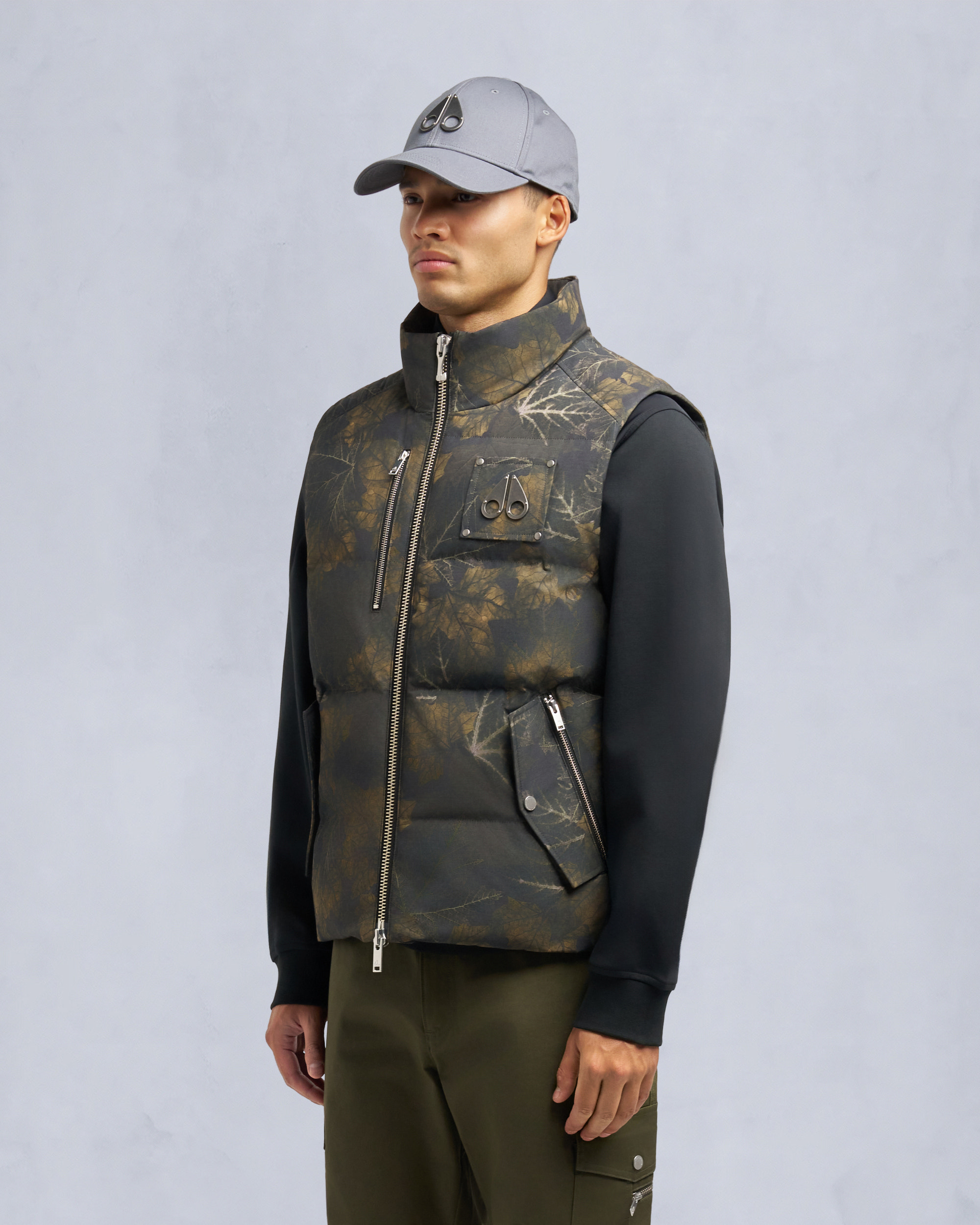 Moose Knuckles - M35MV474H2 - Westmount Original Camo Vest - MENS - - Front