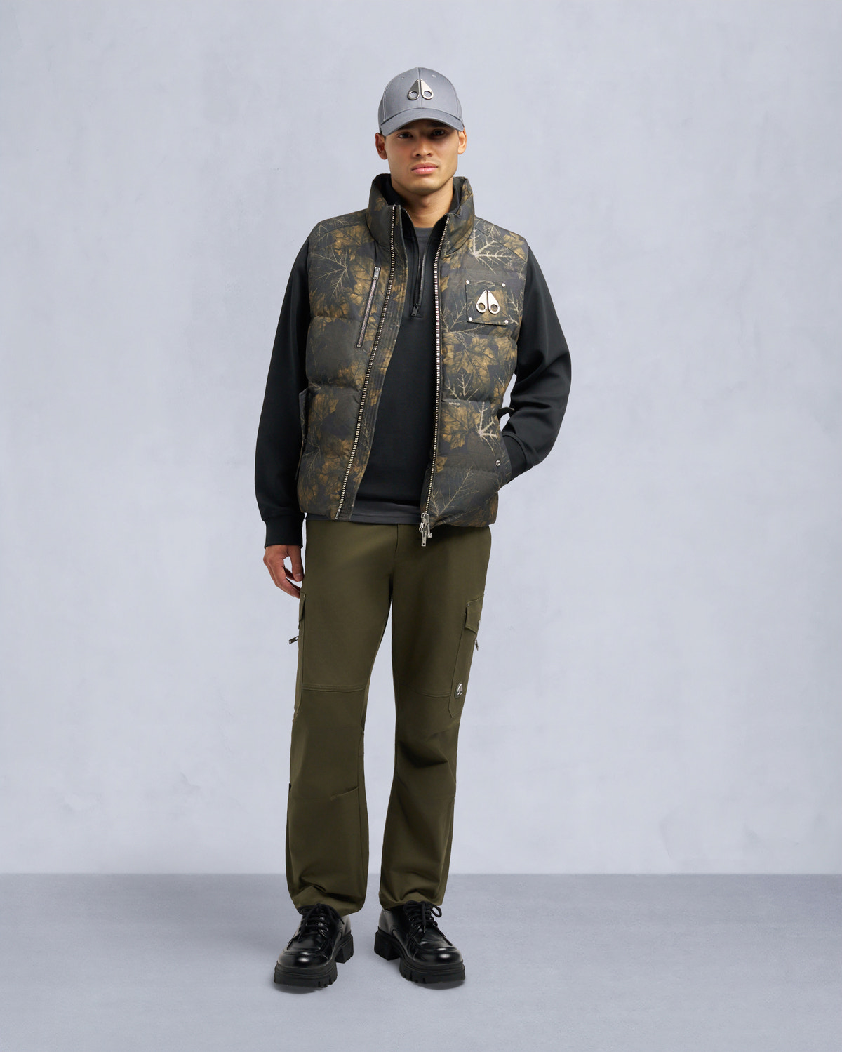 Moose Knuckles - M35MV474H2 - Westmount Camo Vest - MENS - - Front Category