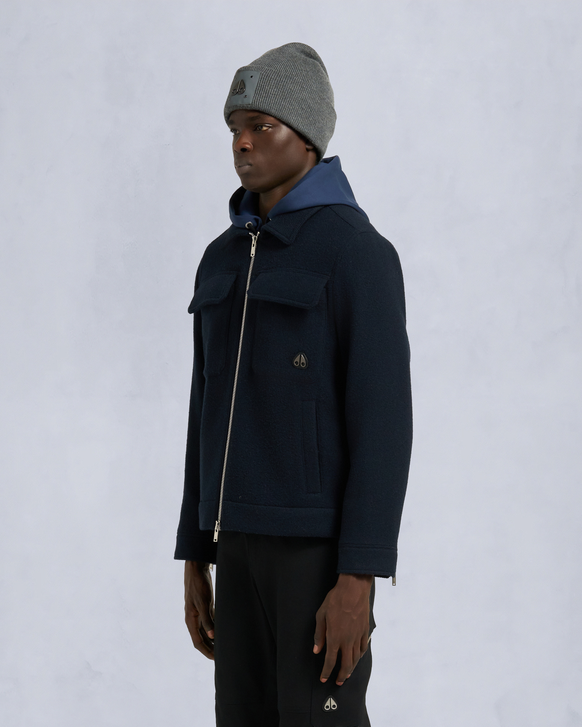 Moose Knuckles - M35MW407 - Snowdon Shirt Jacket - MENS - - Front