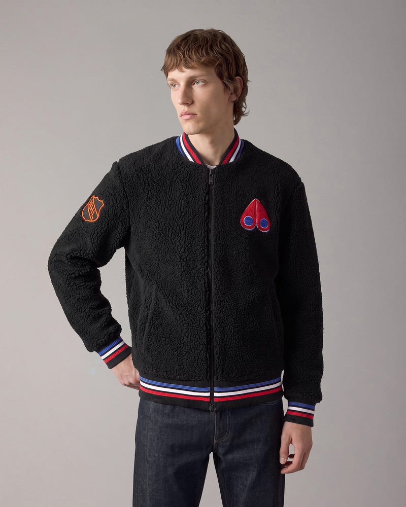 Moose Knuckles - M36MJ216NC - NHL x Moose Knuckles Canadiens Sherpa Jacket - MENS - - Front Category
