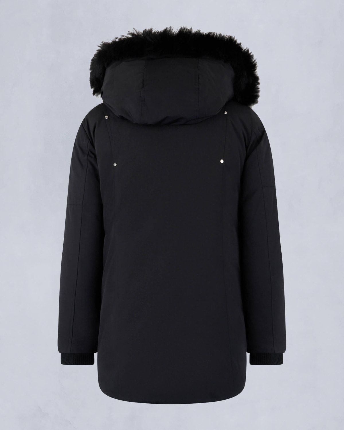Moose Knuckles - M39UP231S - Kids Original Unisex Shearling Parka - KIDS - Black / Black Shearling - Detail2