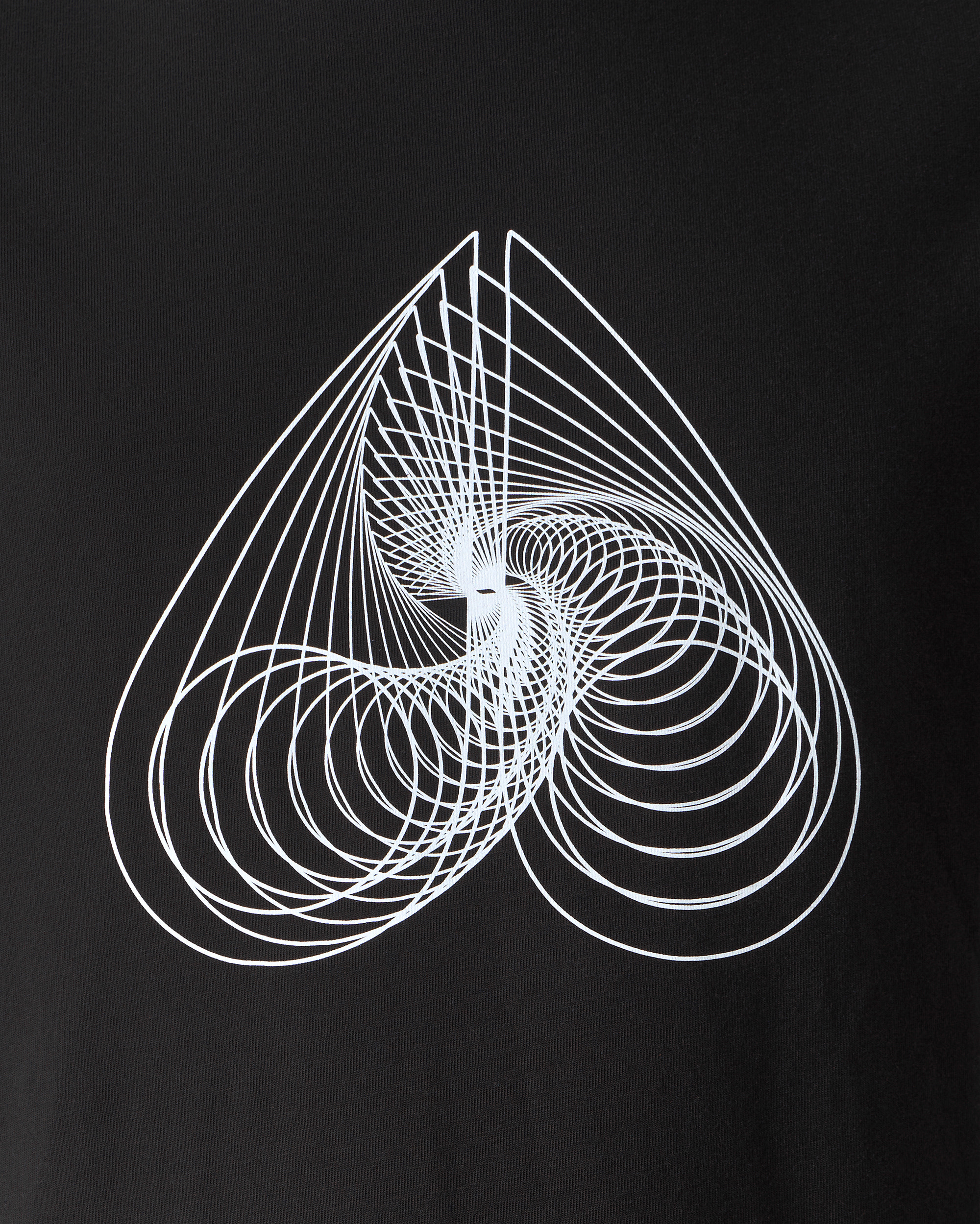 ECLIPSO PIMA COTTON LOGO T-SHIRT-BLACK/WHITE