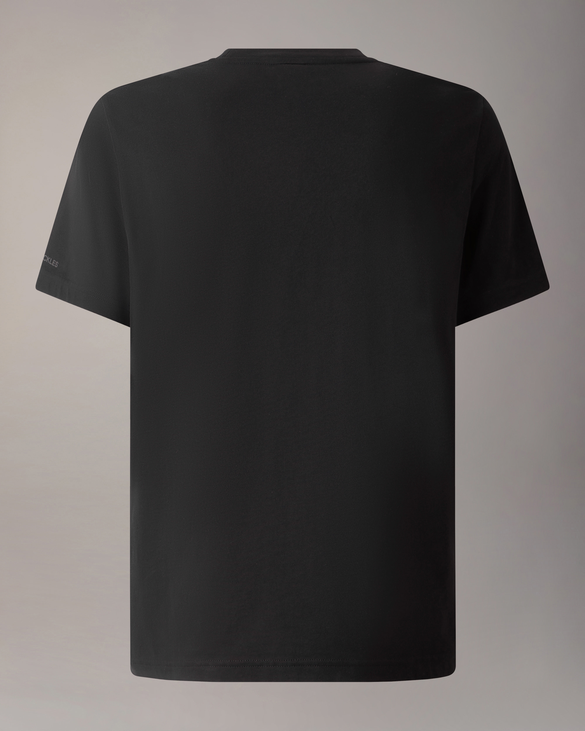 ECLIPSO PIMA COTTON LOGO T-SHIRT-BLACK/WHITE